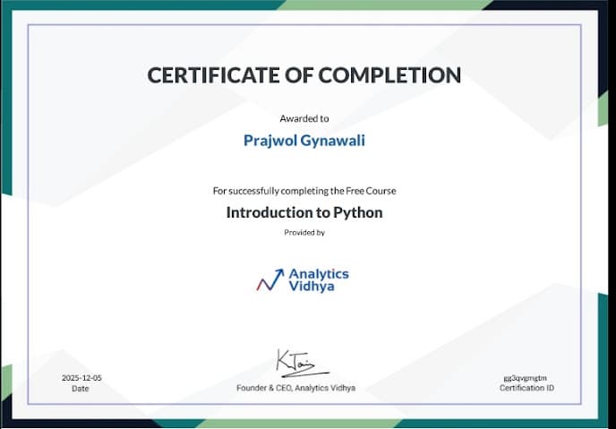 Python for Data Science